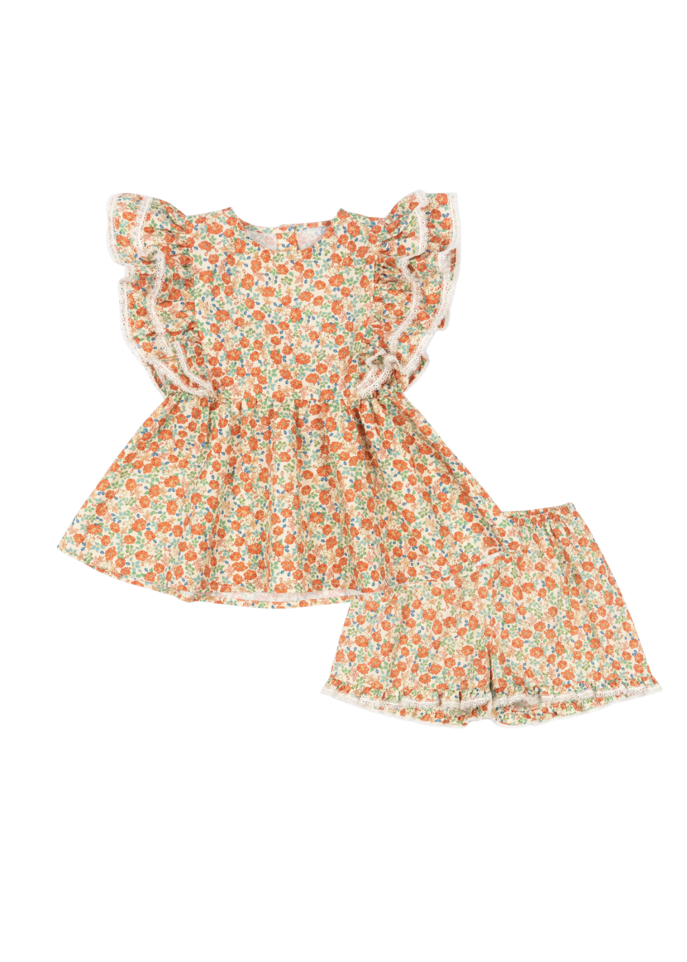 Konges Sløjd】VERBENA TOP SHORTS GOTS [KALUKA